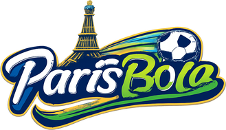 Logo parisbola neon ungu